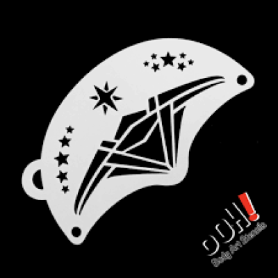 Ooh Body Art Stencil Mask Wonder Tiara 